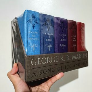 A Game of Thrones, Deluxe Leather-Cloth Boxed Set by George R. R. Martin
