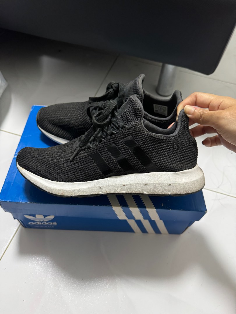 Adidas Original Swift Run Sport Shoe in Black Women s Fashion