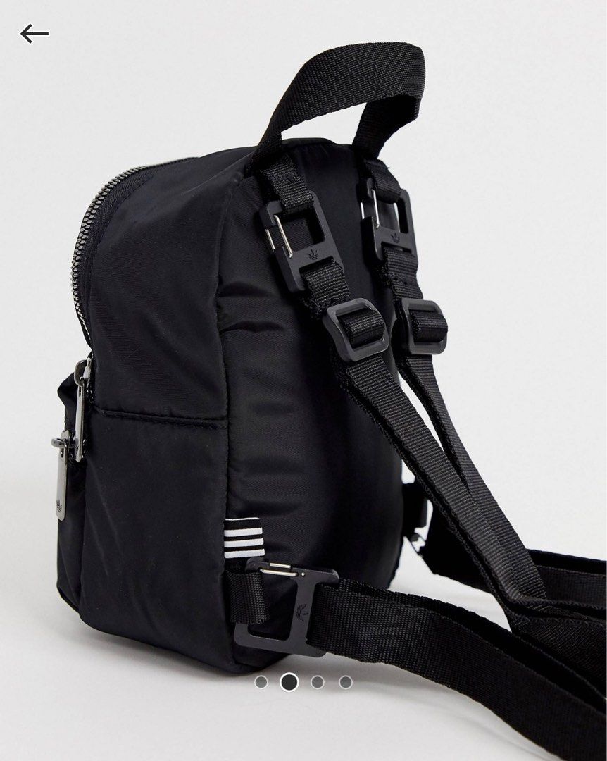 Adidas originals trefoil deals logo mini backpack