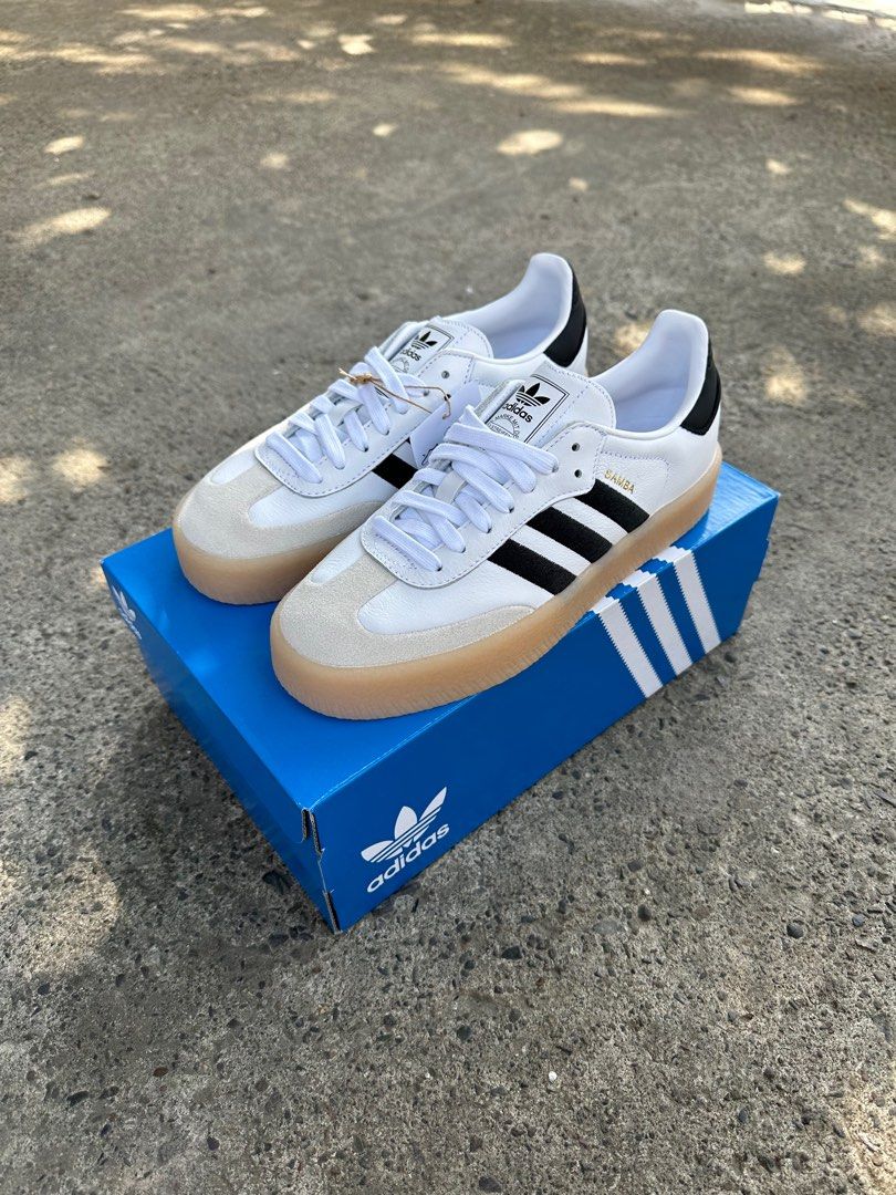 adidas gazelle silver green womens Samba XLG main image 1