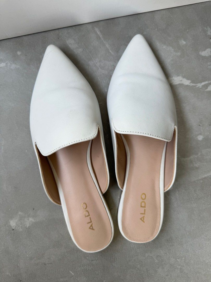 Aldo sale leather mules