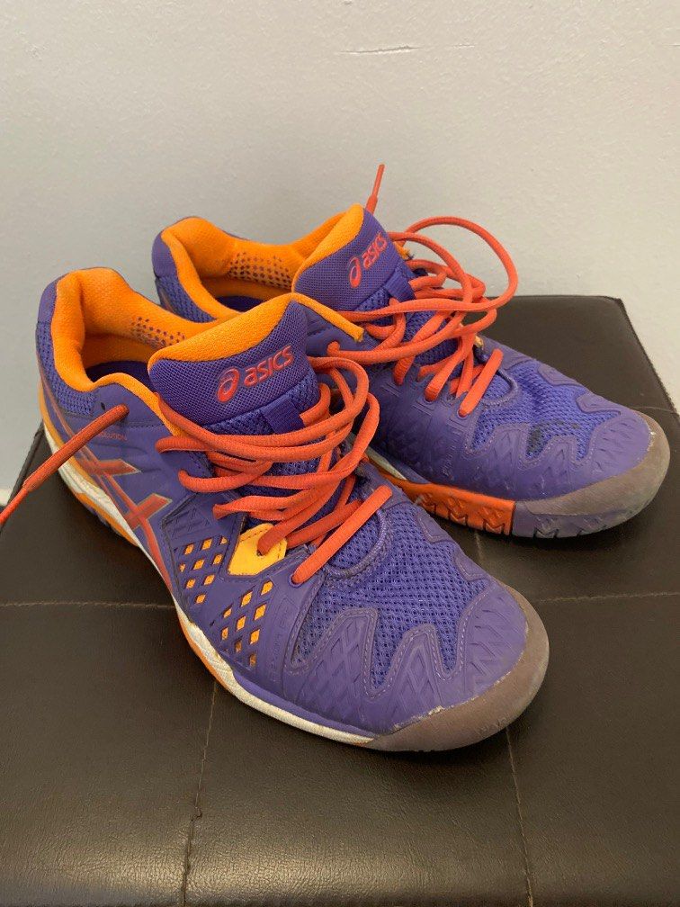 Asics gel resolution 7 orange new arrivals