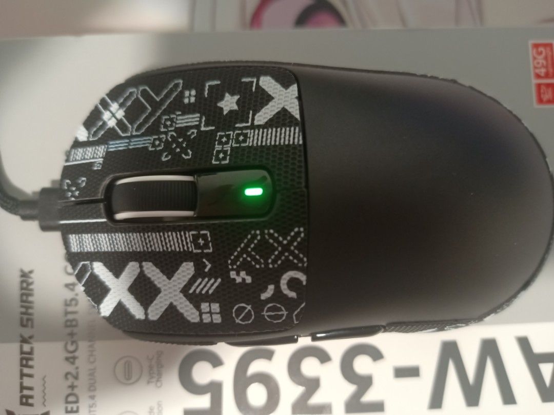 Attack Shark X3 49g PAW3395 Tri-Mode Wireless Gaming Mouse