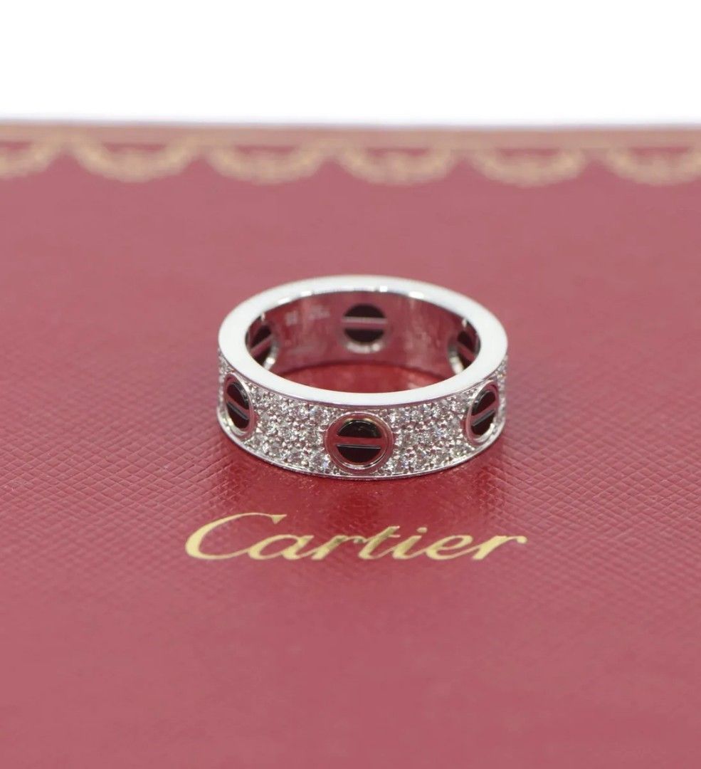Cartier love deals ring authentic