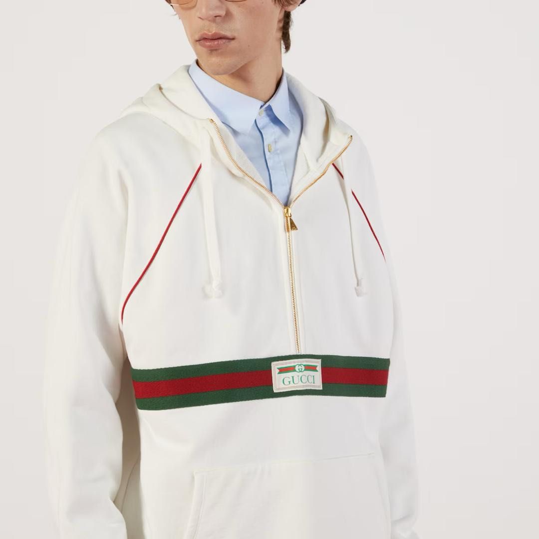 Gucci hoodie top sizing