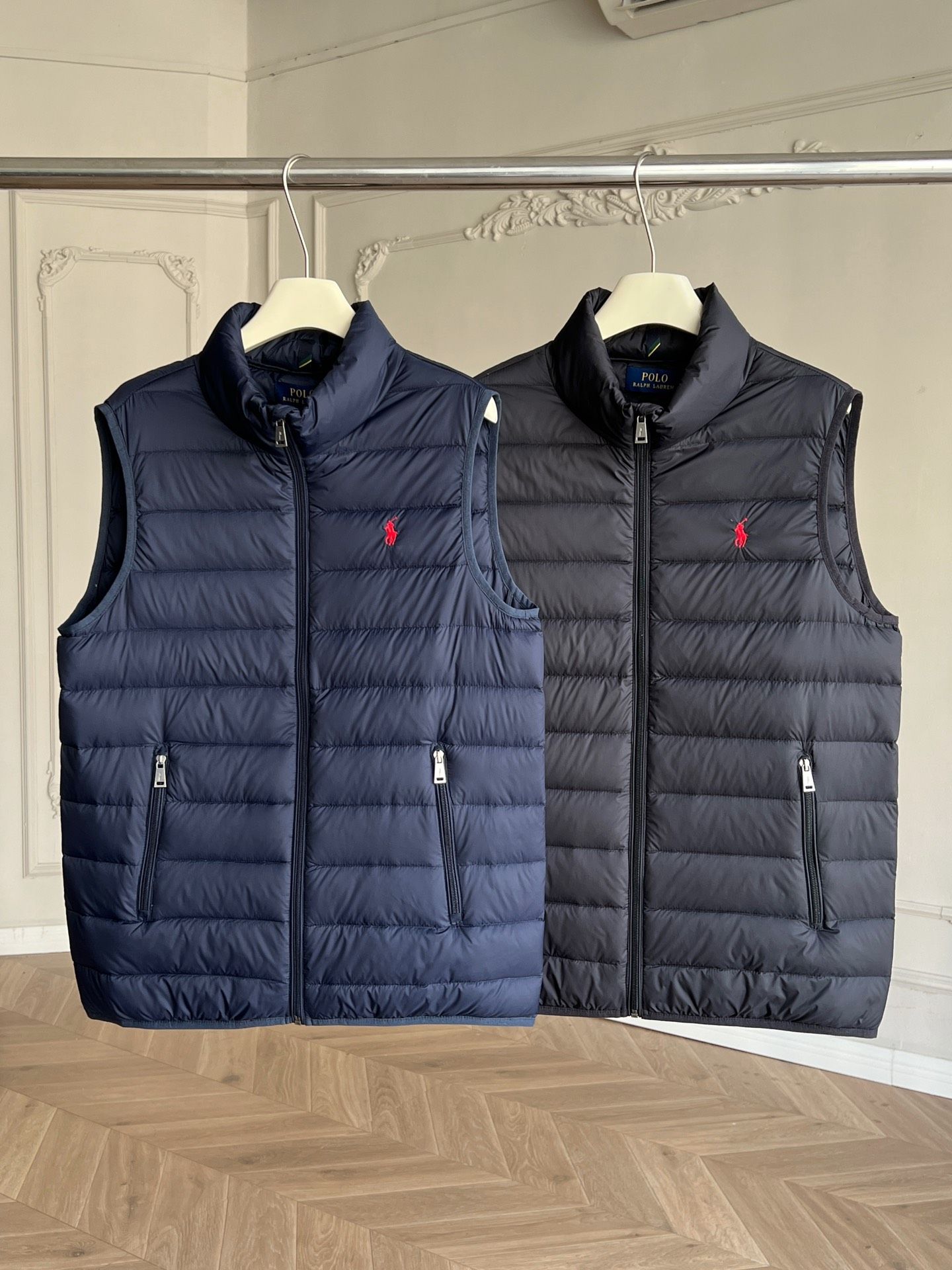 Ralph lauren bubble vest mens hot sale