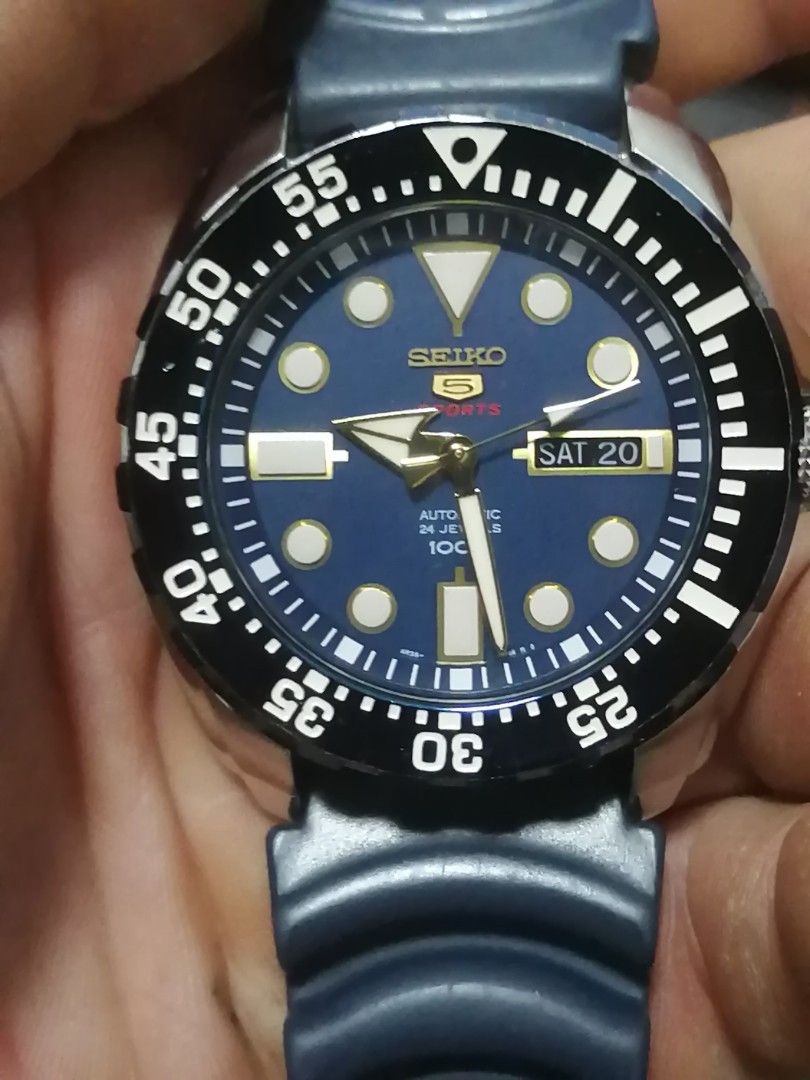 Seiko baby top monster blue