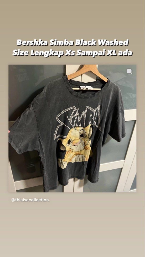 Bershka Oversize T Shirt Simba