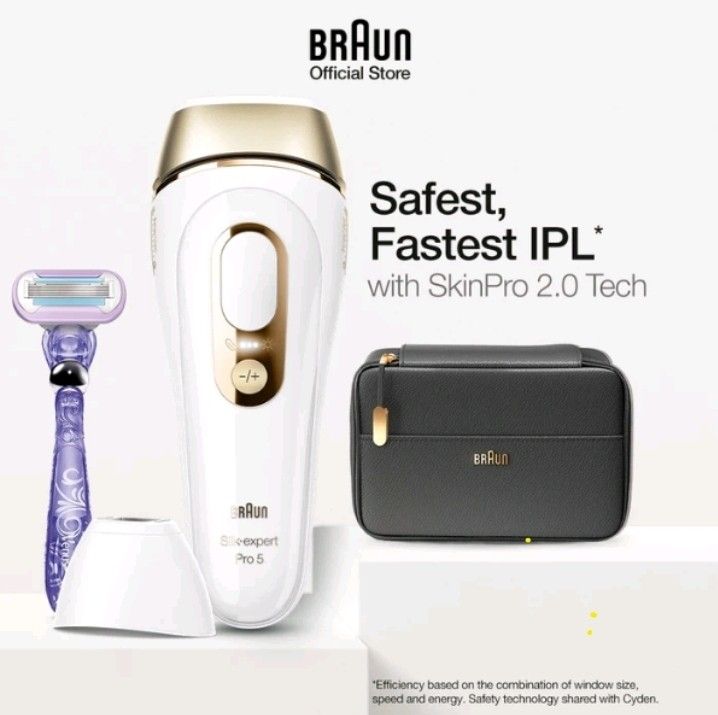 Braun IPL Silk-Expert Pro 5 Laser Hair Remover