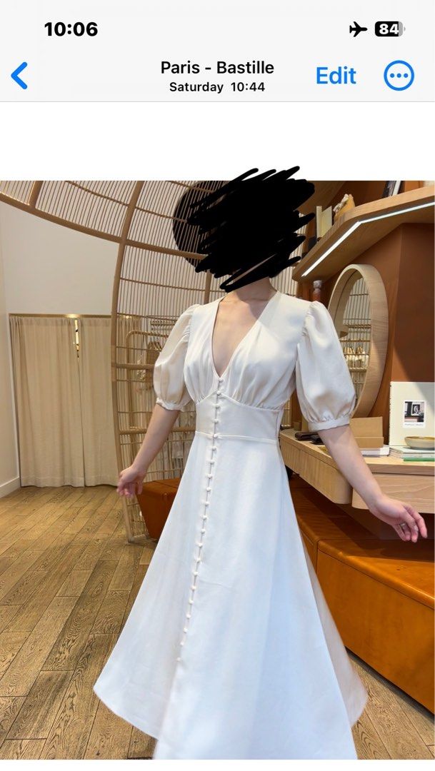 Brand new French SESSUN OUI ROM bridal dress wedding gown Women s