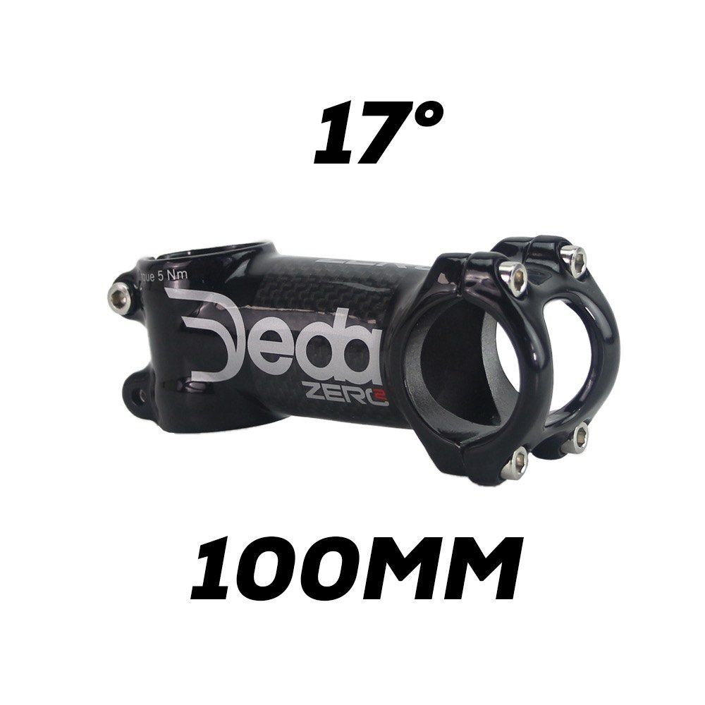 BRAND NEW IN STOCK DEDA Road MTB Bicycle Carbon Fiber Stem Cycling Accessories MTB Bike Stem 60 120mm 6 17 degree