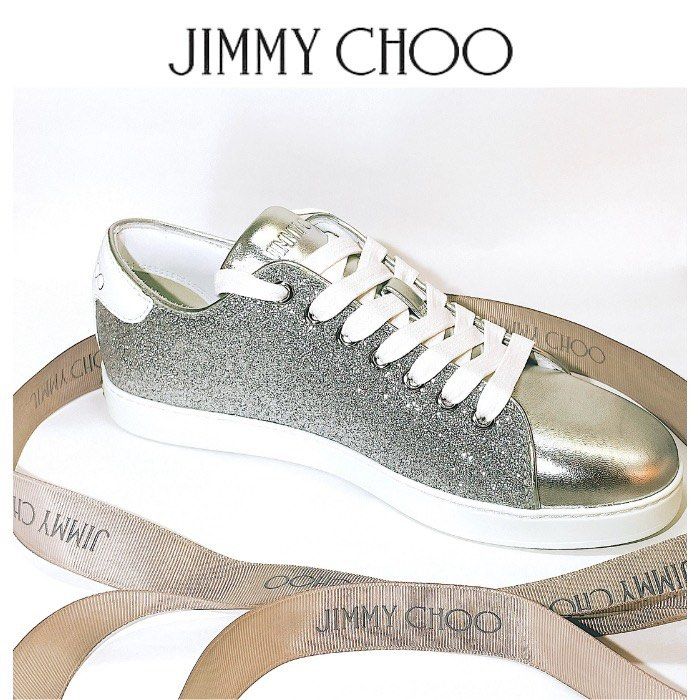 Brand New Jimmy Choo Glitter Sneaker