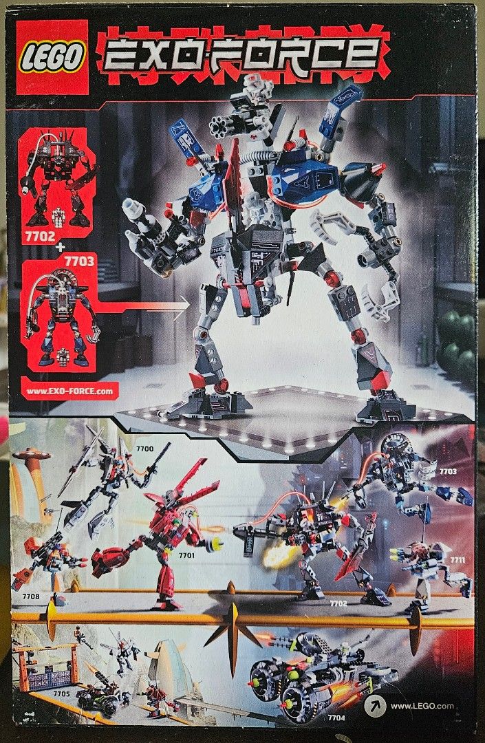 Brand New LEGO Exo Force 7703 Fire Vulture Hobbies Toys Toys Games on Carousell