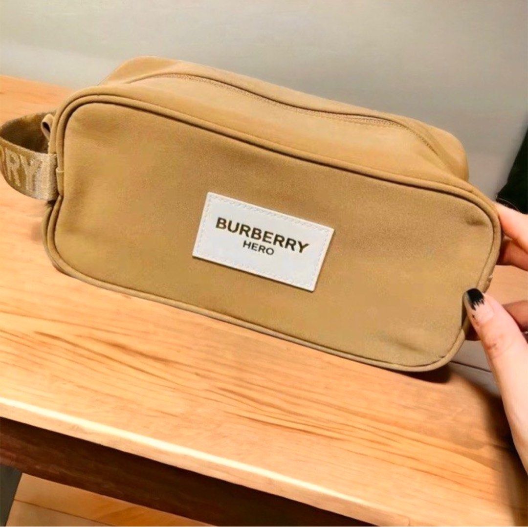 Burberry Perfume Cosmetic Makeup Toiletry Pouch Women s Fashion Bags Wallets Purses Pouches on Carousell