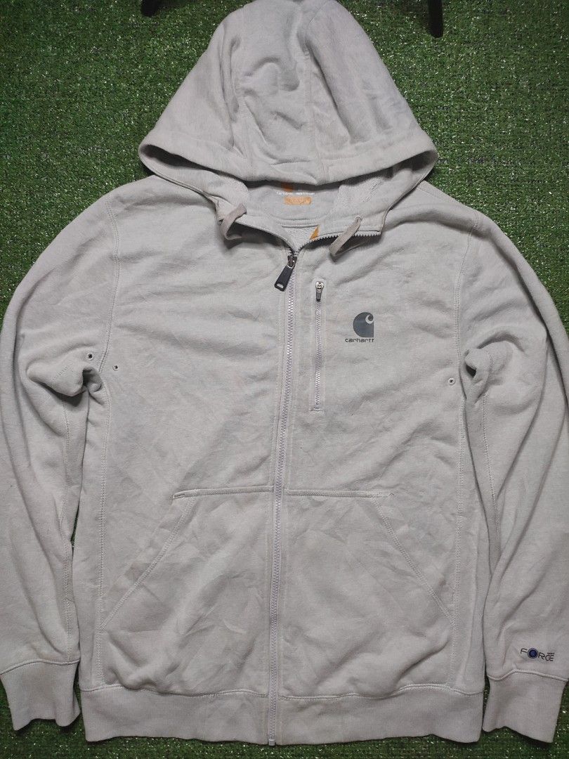 Carhartt force delmont clearance zip front hoodie