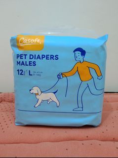 Casoft Pet Diaper Male for Dogs