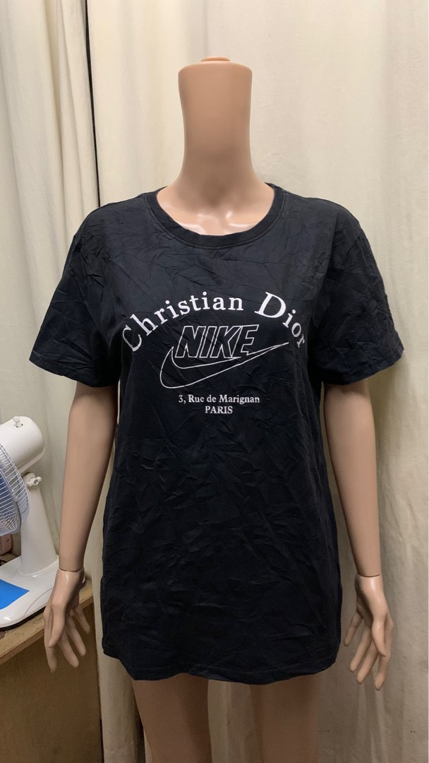 Christian dior nike t shirt shop
