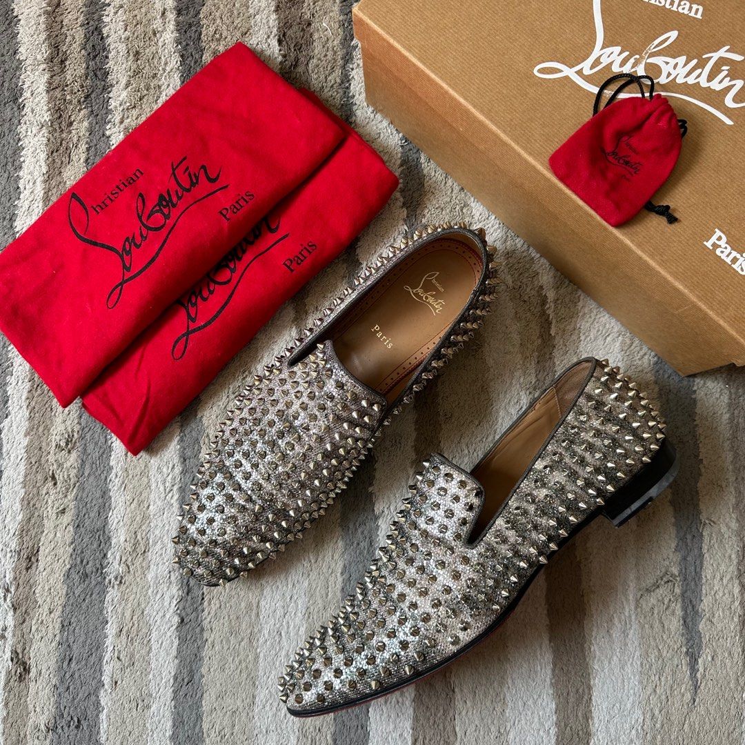 Christian louboutin dandelion top flat