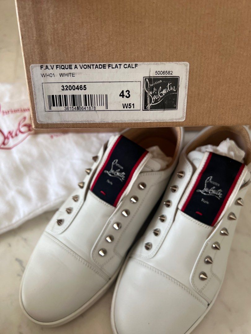 Christian louboutin discount low top mens