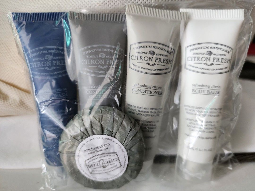 CITRON FRESH TRAVEL SETS, Beauty & Personal Care, Bath & Body, Bath on  Carousell