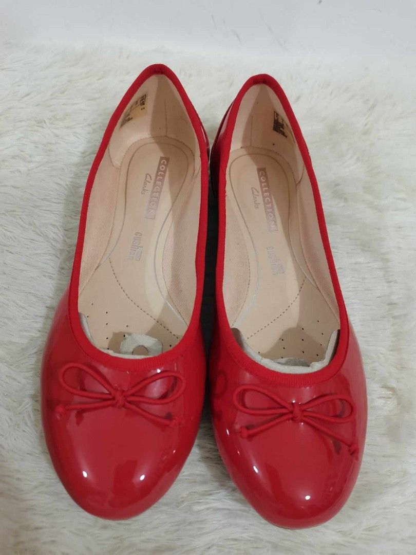 Clarks couture bloom red sale