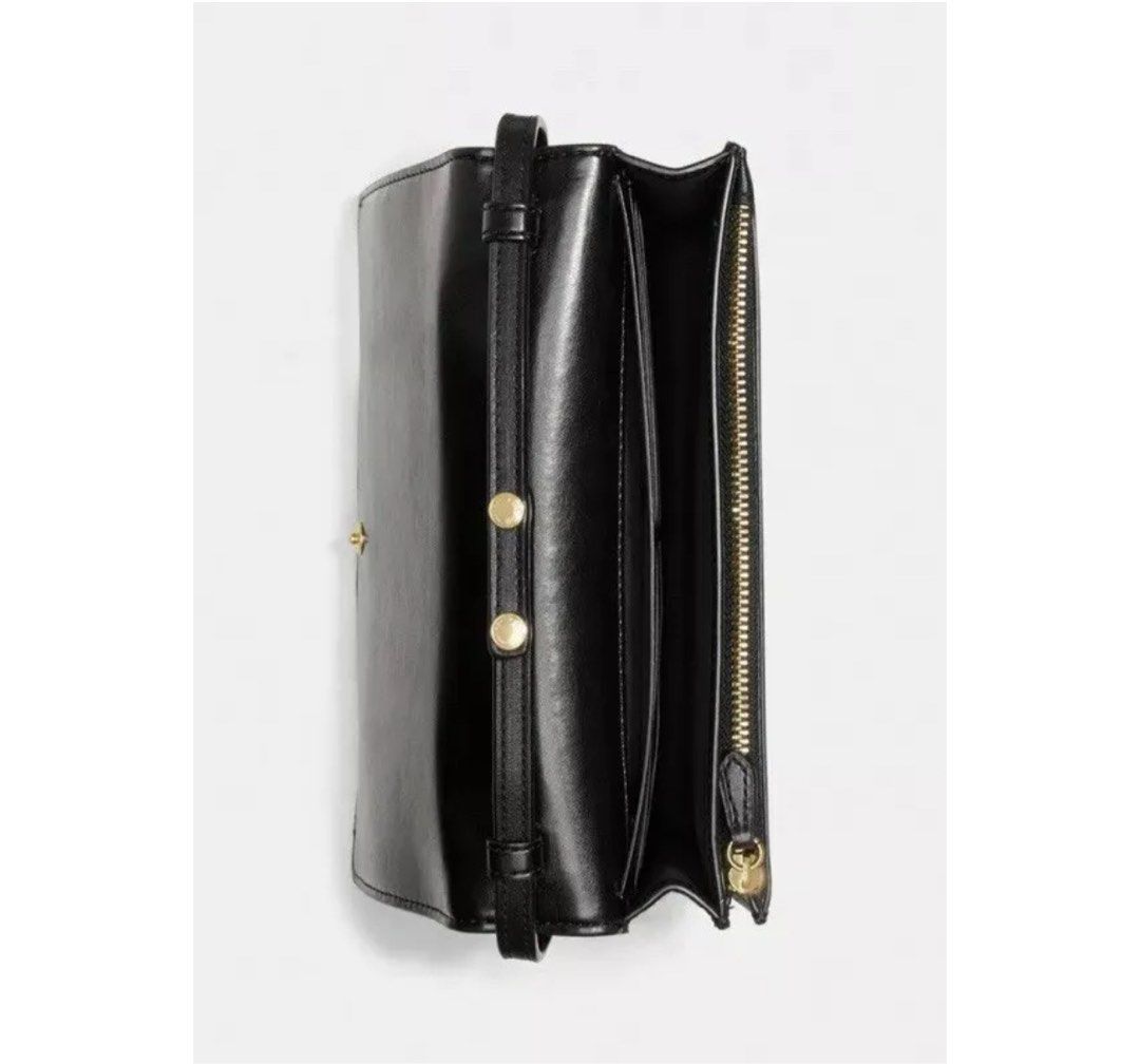 COACH Hayden Foldover Crossbody Clutch With Halftone Floral Print