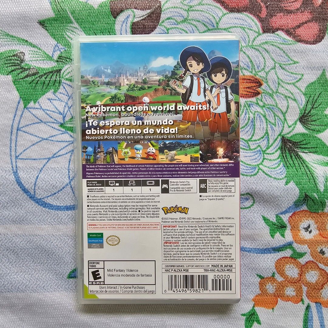 [CoD] NSW Pokemon Scarlet (Category: Nintendo) located in Daraga. Submitted by namikazeloves (Listing ID 1284830190, Image 2). Description: Selling " Pokemon Scarlet" for Nintendo Switch. Used, but not abused. Still working. RFS: Decluttering PRICE: PHP 2,000.00 (FIXED/LAST PRICE) *SHIPPING FEE will be covered by the BUYER. MOT: G-Cash for SECURED DIBS. CoD/CoP is available. Please see my reviews for your peace of mind. Contact me if interested. 