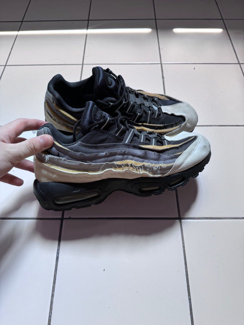 COMME DES GARCONS AIR MAX 95 CHARCOAL Men s Fashion Footwear