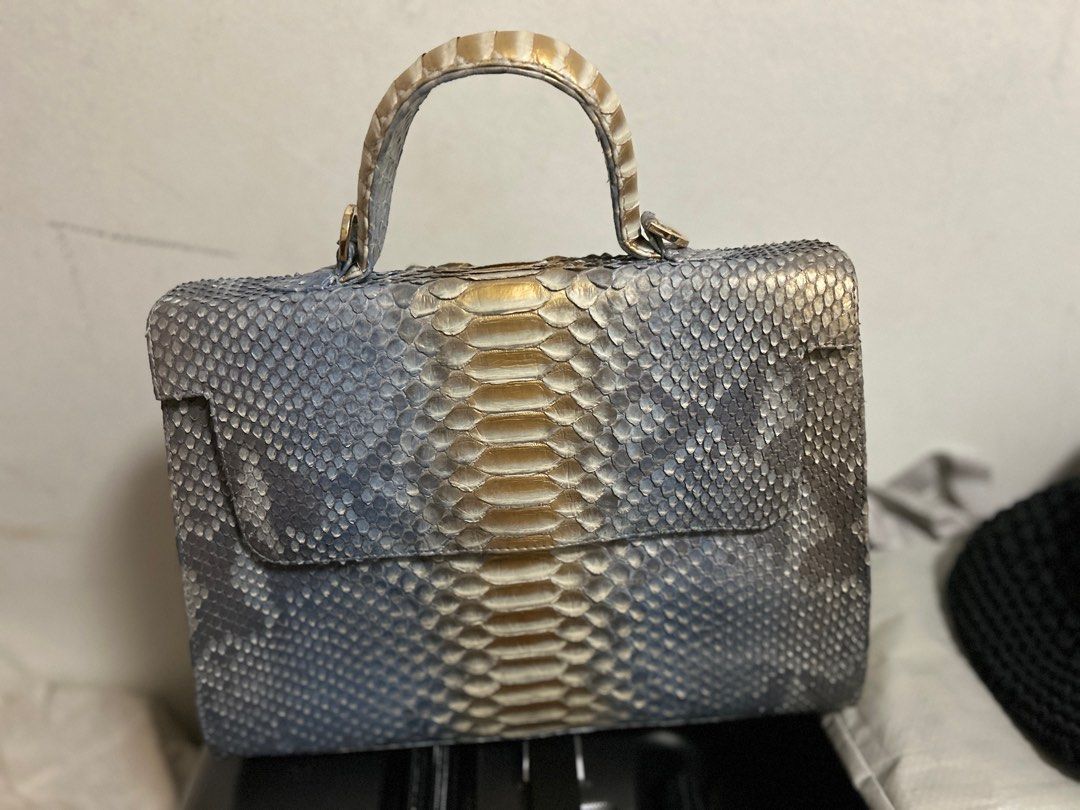 Customise Real snake skin should bag