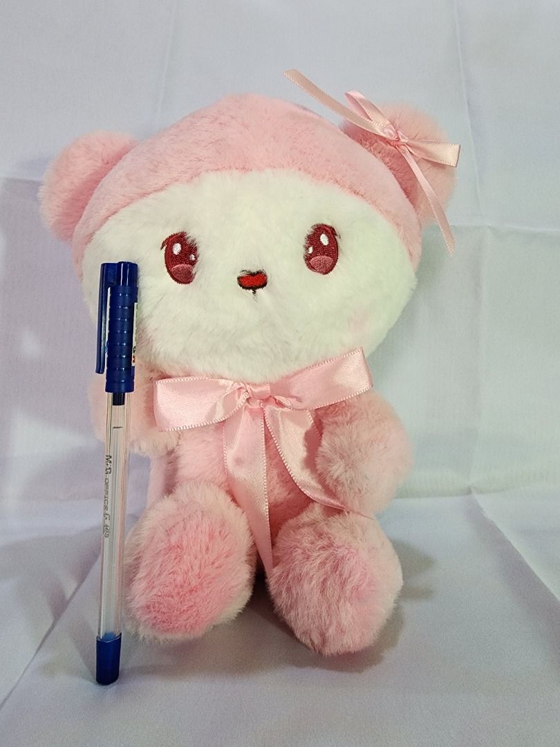 Cute Bear Stuffed Plush Toy (Category: Plushies & Soft Toys) located in Caloocan City. Submitted by Kat808 (Listing ID 1284882026, Image 2). Description: Bear Plush for Sale 🧸Php150 (Price is negotiable) 🧸Discount if you buy 2 or more from the store 🧸All toys are new and have not been played. Pwedeng pwede sa maselan. RFS: Decluttering toys won in claw machines 🧸Can be given as gift this Valentine's day or any occasions 🧸Courier (buyer's exp