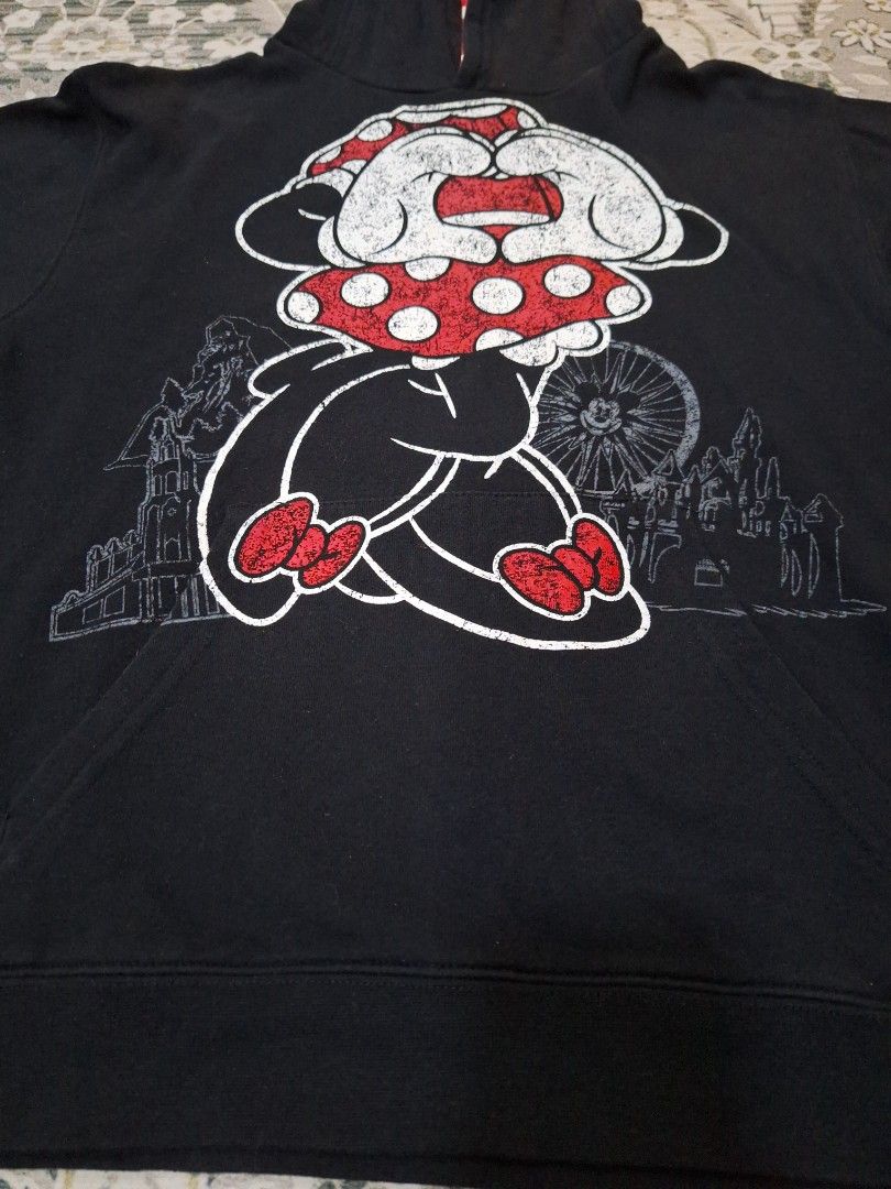 Minnie mouse hoodie with store ears adults