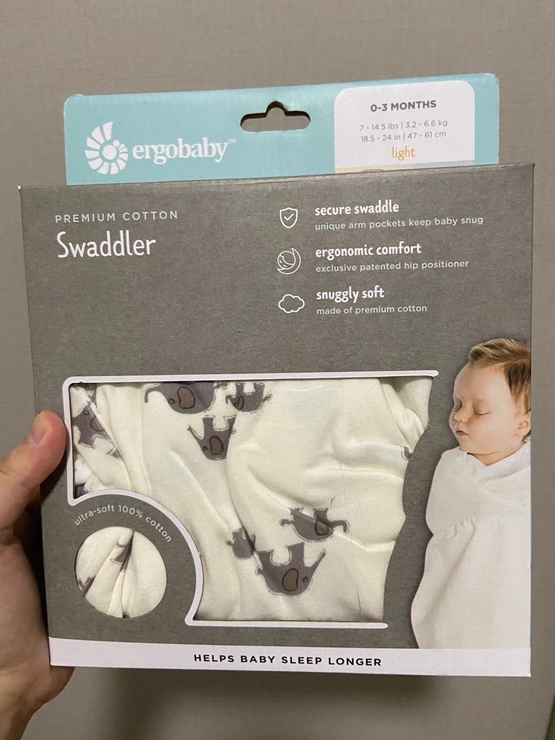 Ergobaby swaddler elephant deals