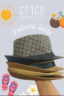 Fedora Hats 120 each