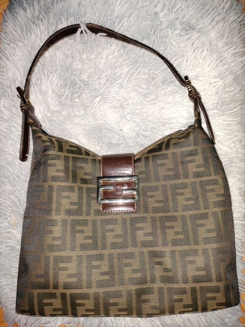 Fendi Vintage Zucca Luxury Bags Wallets on Carousell