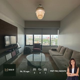 FOR LEASE: 2BR Condo Unit in One Rockwell East, Makati