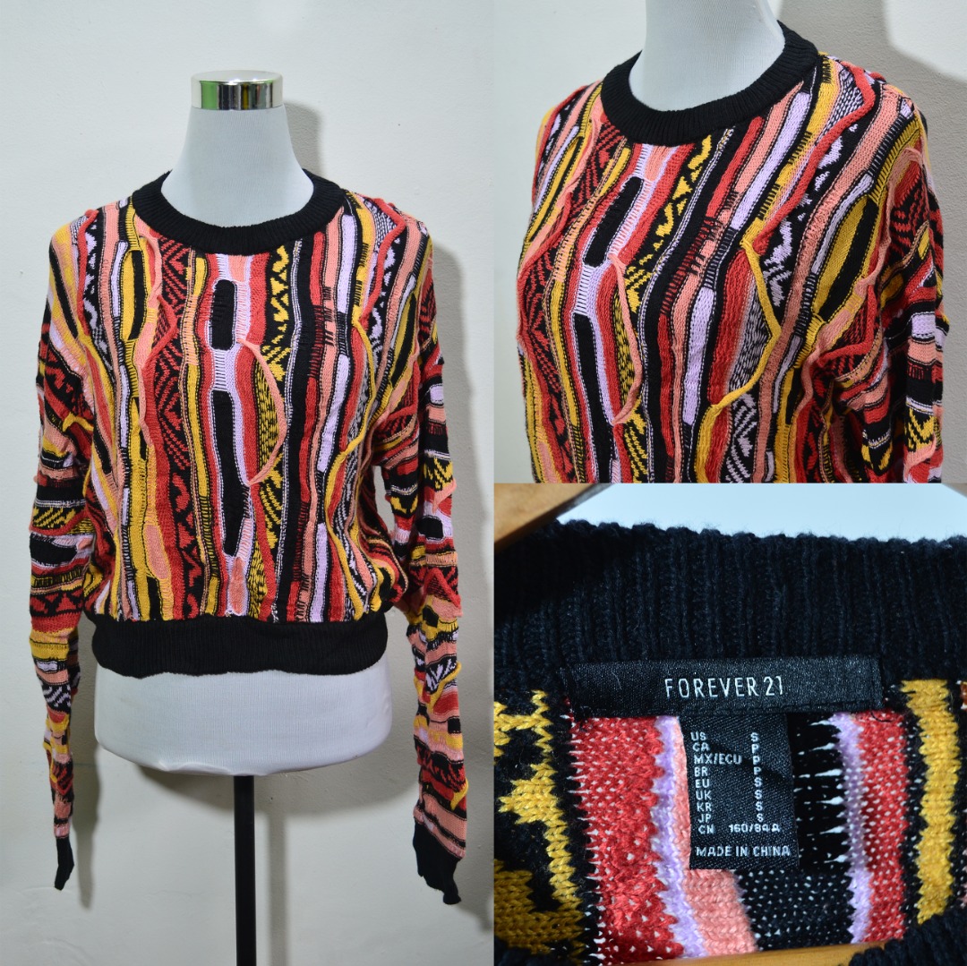 Forever 21 coogi sweater deals