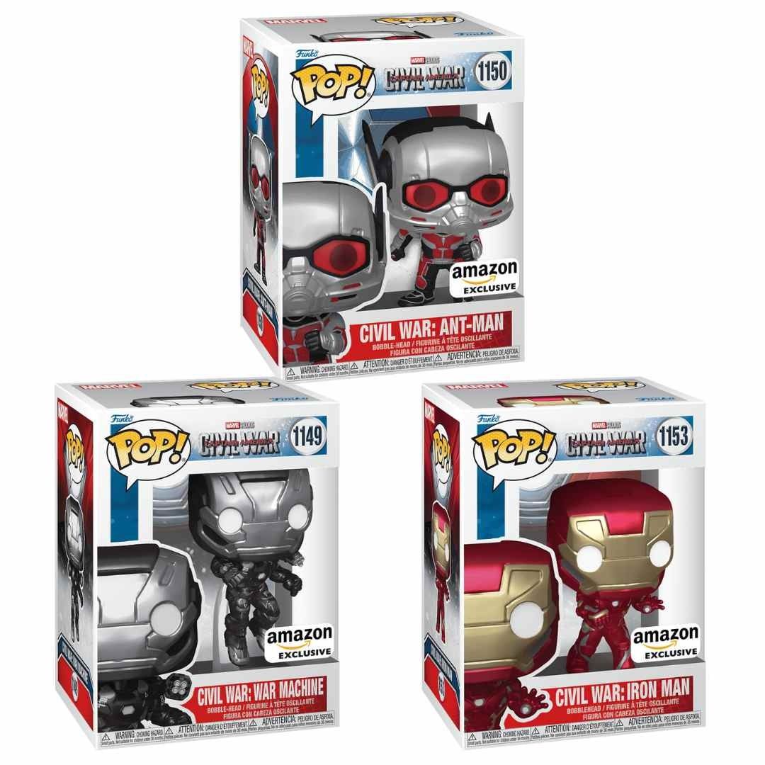 Funko POP! Deluxe Marvel Hall of Armor: Iron Man War Machine PX