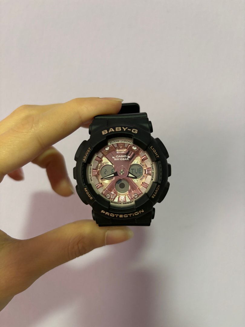 Casio baby g best sale black pink