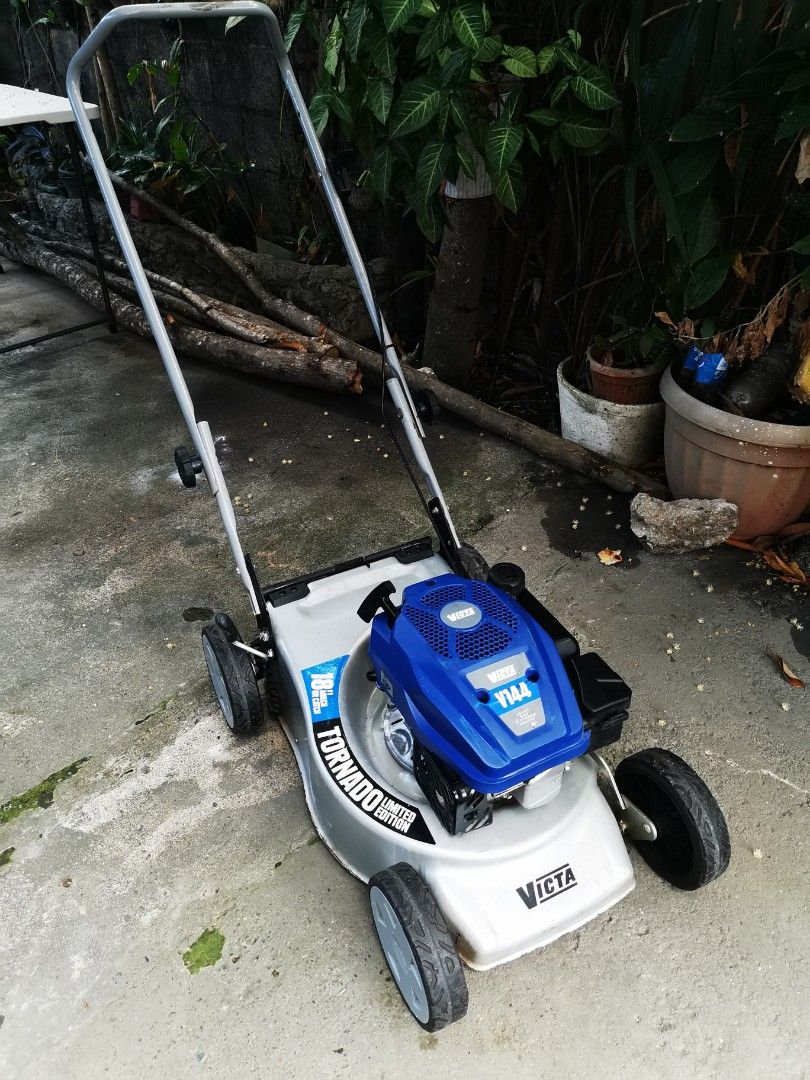 gasoline lawnmower victa