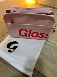 Glossier makeup pouch