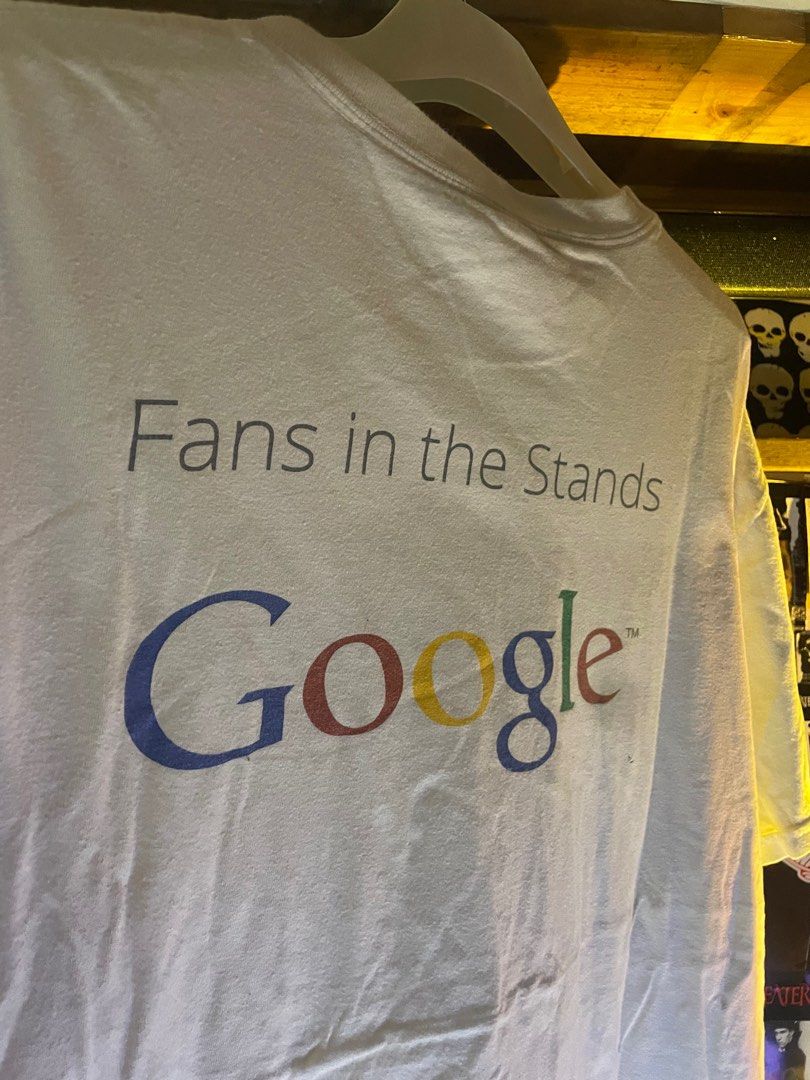 Google (Category: Tshirts & Polo Shirts) located in Shah Alam. Submitted by fifthsick_ (Listing ID 1285052173, Image 3). Description: Baju google fans Condition okay Perlu dibasuh Tag anvil.
