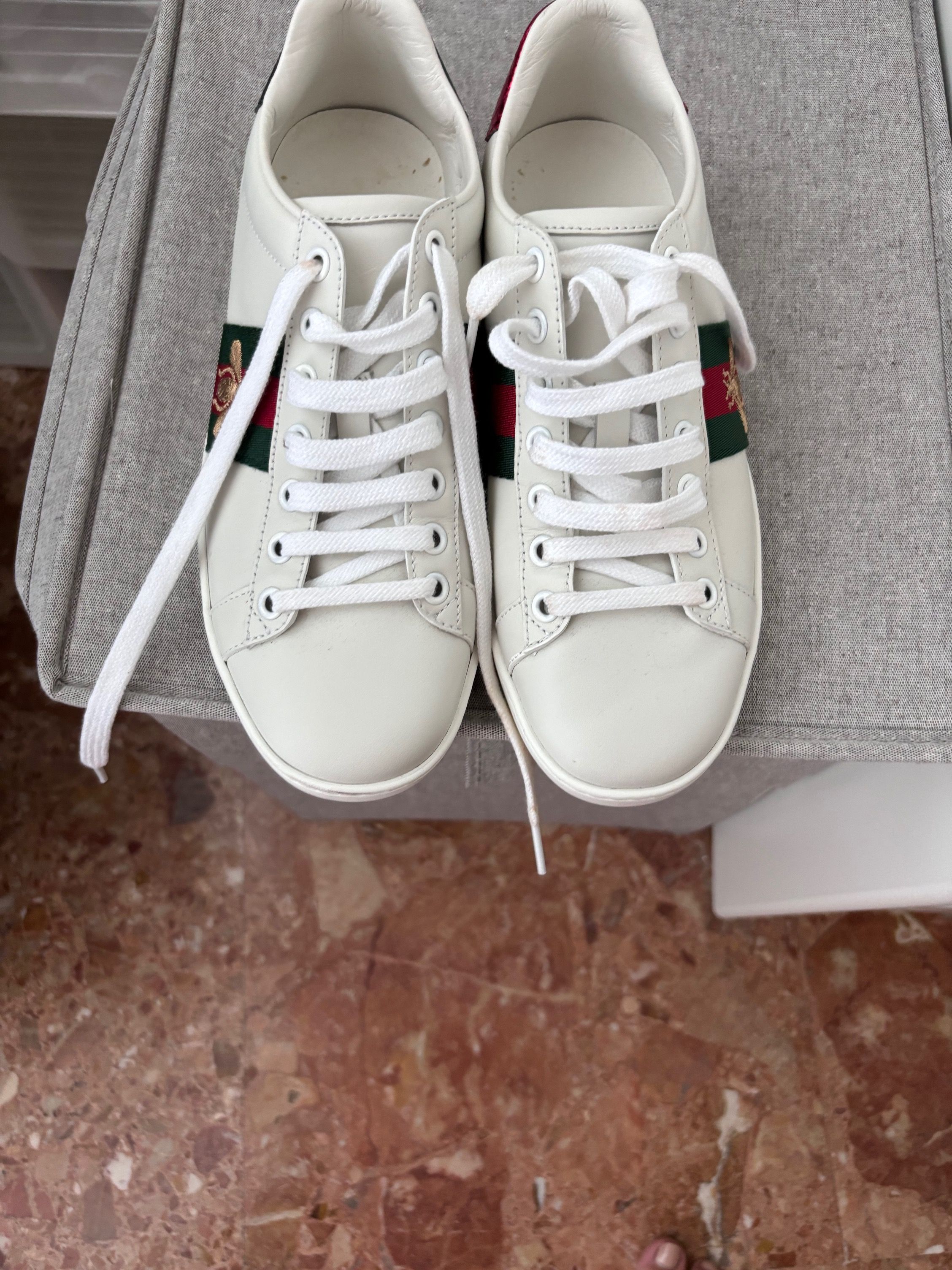 gucci white shoes for women