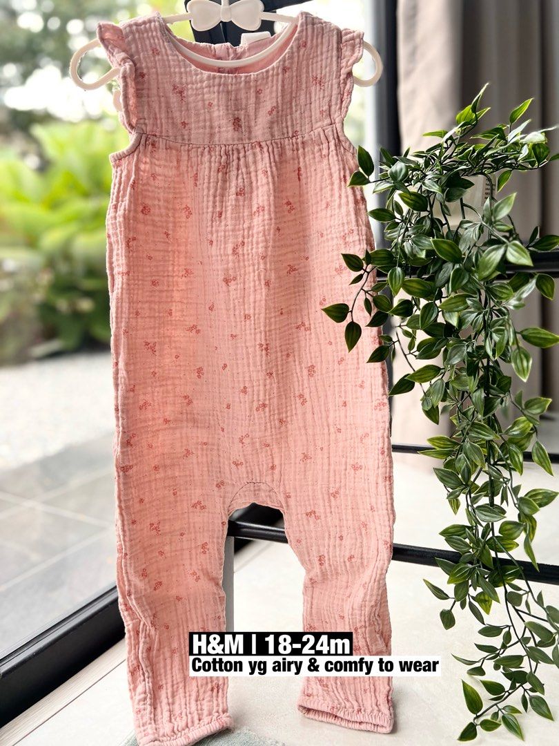 H&m outlet cotton jumpsuit