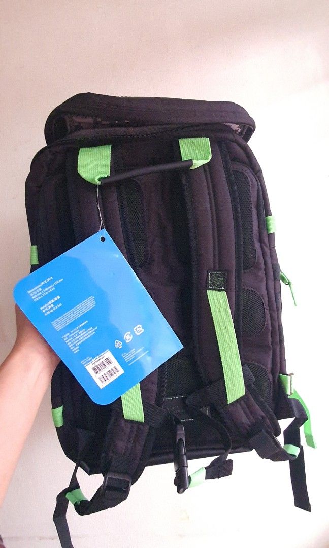 HP Backpack (Category: Backpacks) located in Quezon City. Submitted by fabfindsph (Listing ID 1284939024, Image 2). Description: Brandnew.