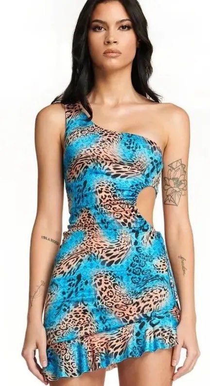 I am discount gia leopard dress