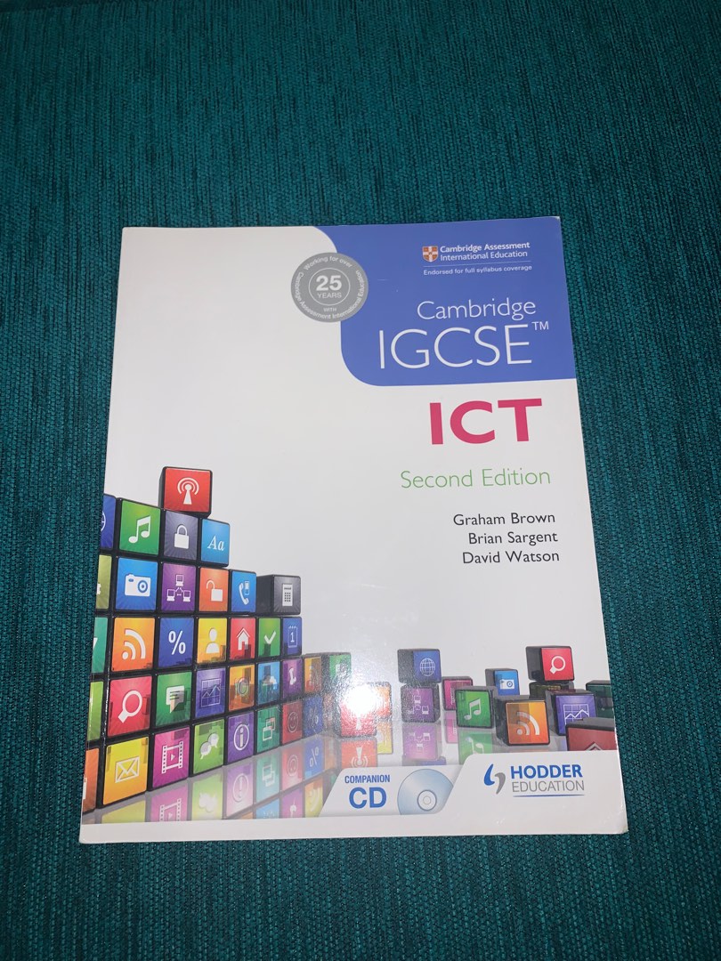 Igcse ict textbook hobbies toys books magazines textbooks on