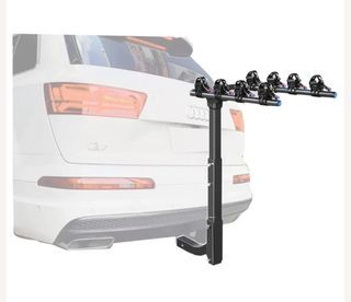 Imported NETTI 3-4 Bike Carrier 2in Hitch Mount Bicycle
Car SUV Van Pickup Rear Hitch Mounted Travel Carrier for MTB Mountain Road Bmx Most Bikes Shimano Cannondale Brompton Cube Canyon Specialized  Giant GT