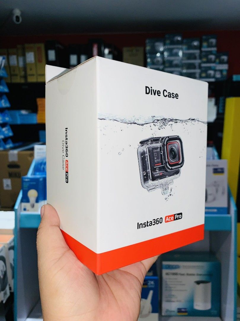 Insta360 AcePro Dive Case (Category: Camera Bags & Carriers) located in Makati City. Submitted by techubstoreandaccessories (Listing ID 1284892239, Image 2). Description: Insta360 AcePro Dive Case Ready for Pick-Up / Same Day Delivery Via Lalamove‼️ DETAILS: ✅ Actual Picture Posted. ✅BRAND NEW, SEALED, & ORIGINAL. ✅7 Days Replacement for Factory Defects and 1year Limited Warranty. (Terms and conditions apply). ✅With Sales Invoice (BIR REGISTERED)