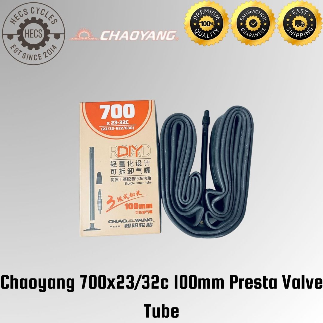 100mm valve inner tube clearance