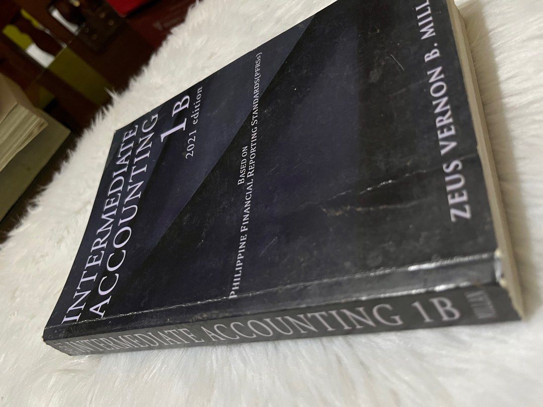 INTERMEDIATE ACCOUNTING 1A, 1B, 2 & e3 (Category: Textbooks) located in Talavera. Submitted by srchafreen8 (Listing ID 1284992834, Image 2). Description: 📚 INTERMEDIATE ACCOUNTING 1A - 2021 Edition by Zeus Millan 🏷️: 300 Condition: 8/10 | No damage/ripped pages | No highlights/ pencil 📚 INTERMEDIATE ACCOUNTING 1B - 2021 Edition by Zeus Millan 🏷️: 300 Condition: 9/10 | No damage/ripped pages | Has some highlights/ pencil (see pics) 📚 INTERMED